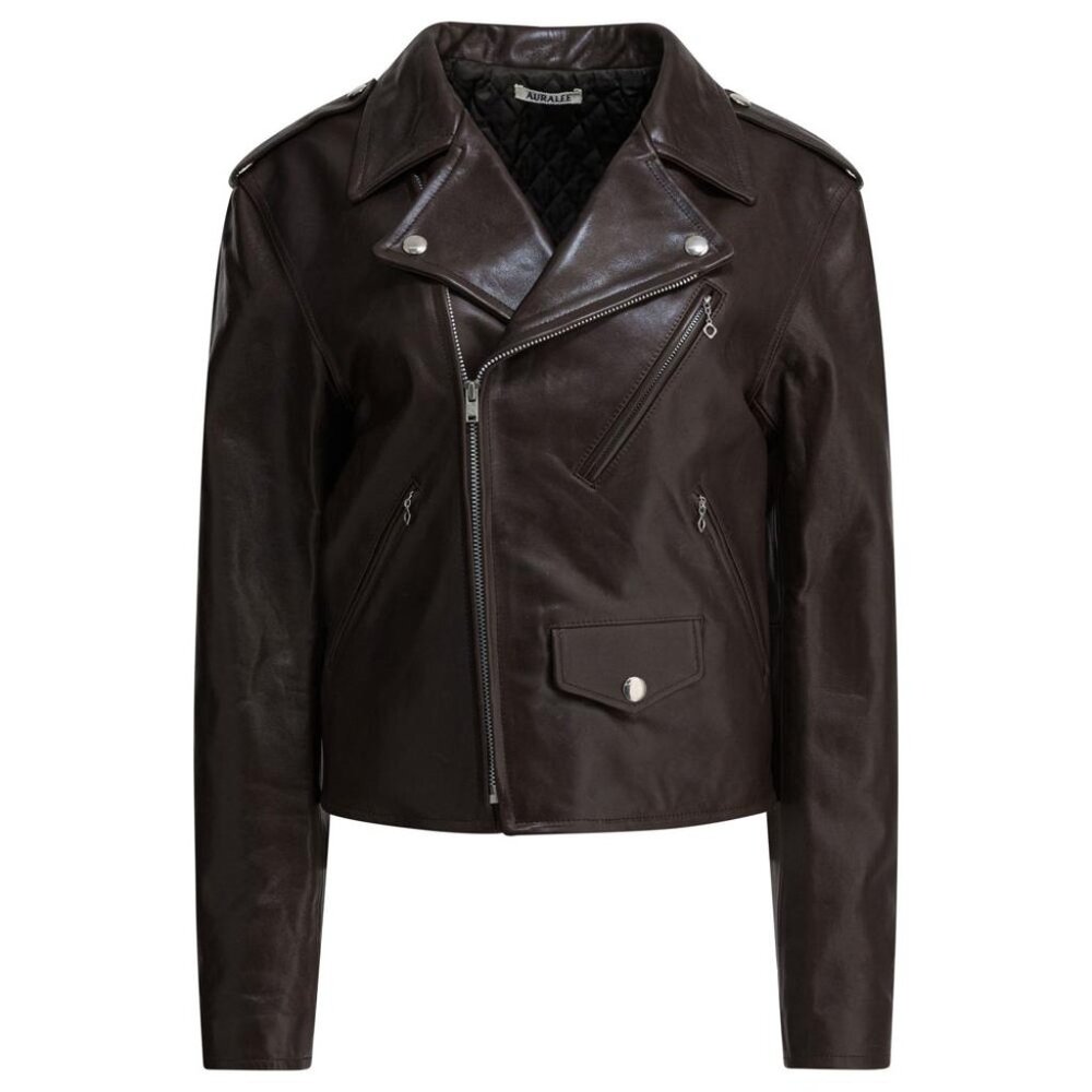 Auralee Riders Leather Jacket Tag Size 3 Men